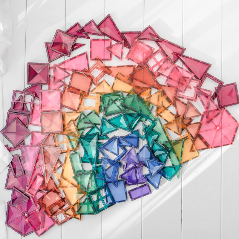 Connetix Tiles - 202 Pastel Mega Pack
